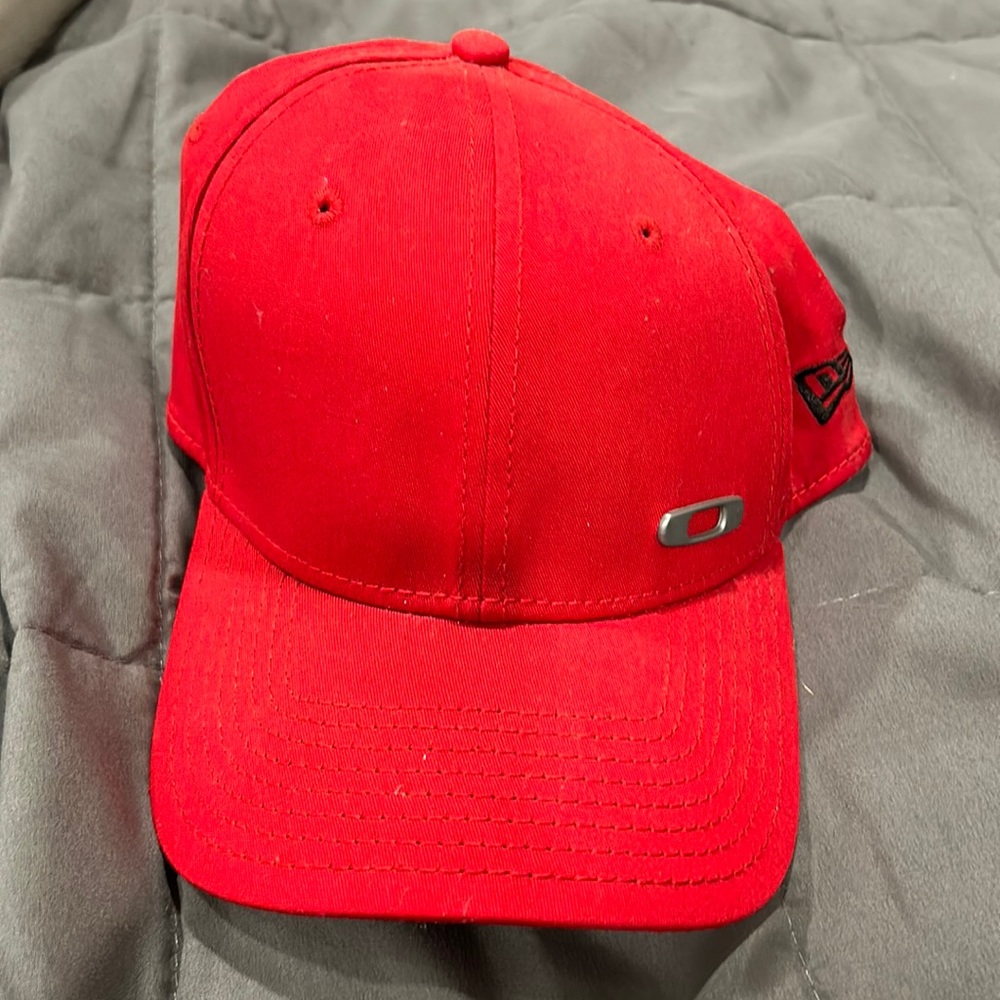 Red New Era O Hat